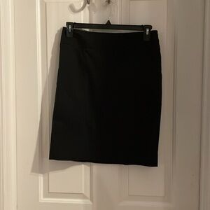 Loft size 4 black skirt